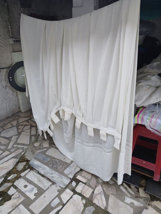 Cortinas  2  abre ao meio