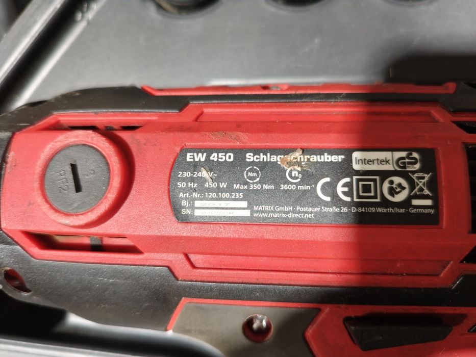 Elektryczny klucz udarowy