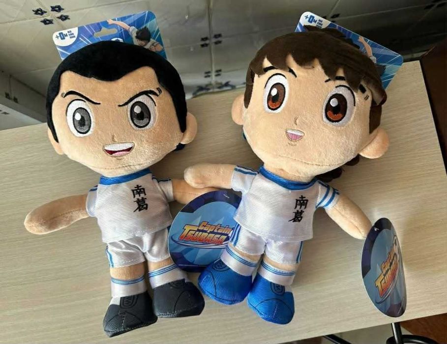 Peluches oliver benji oliver tsubasa futebol bonecos coleçao figuras altaya