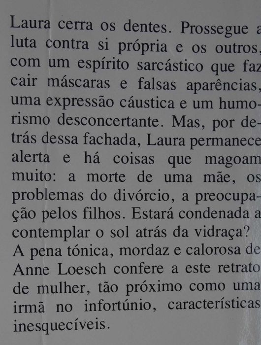 O Sol Atrás da Vidraça de Anne Loesch