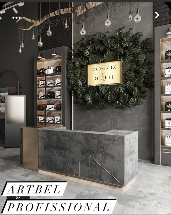 Mobiliario cabeleireiro estetica