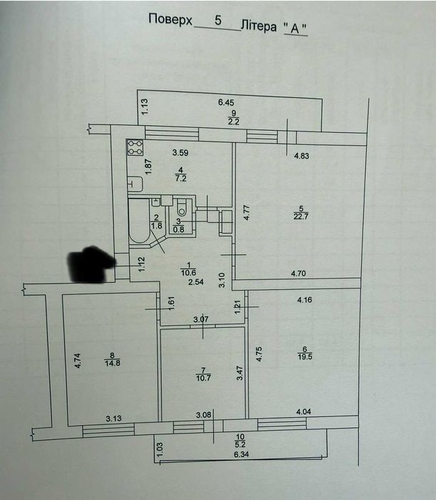 Продаж БЕЗ Комісії 4х кімн.кв. по вул.Велика Васильківська 45/17, Центр