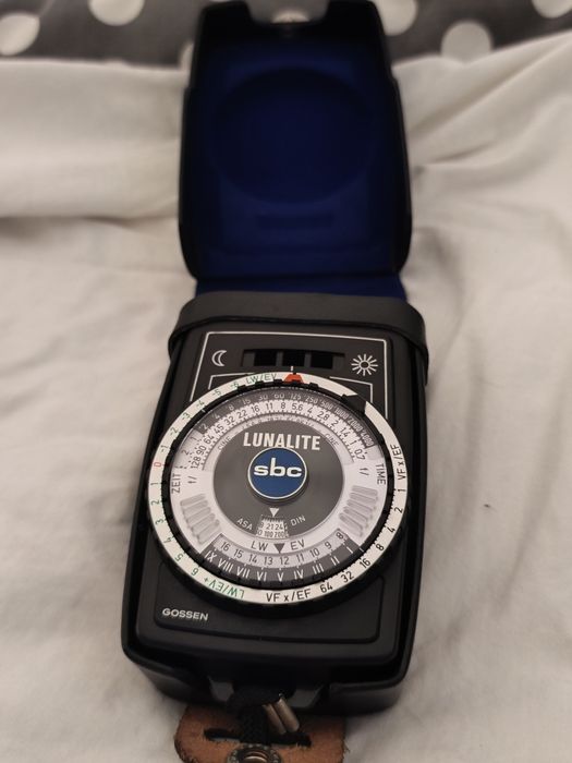 Gossen Lunalite sbc  Fotómetro Profissional c/ Estojo Original