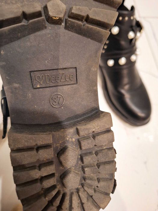 Botki z perełkami rozm. 37