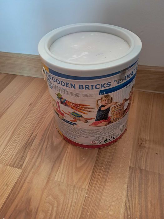 Sprzedam klocki drewniane kolorowe