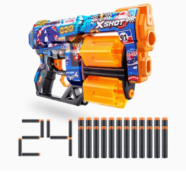 Nerf X-shot швидкострільний бластер