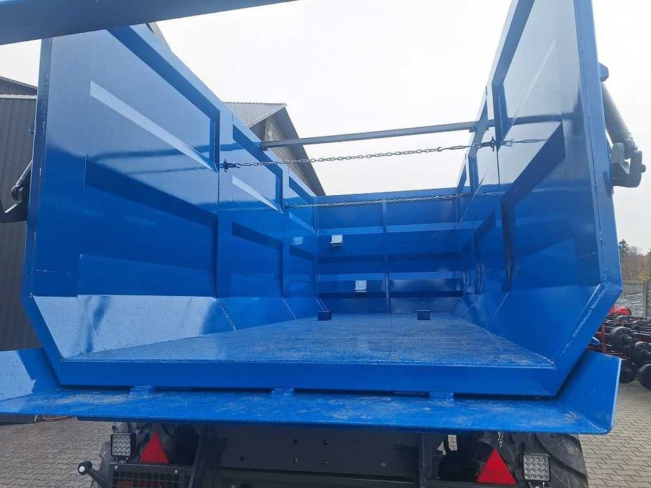 Przyczepa Skorupowa oś skrętna Techmont 14T