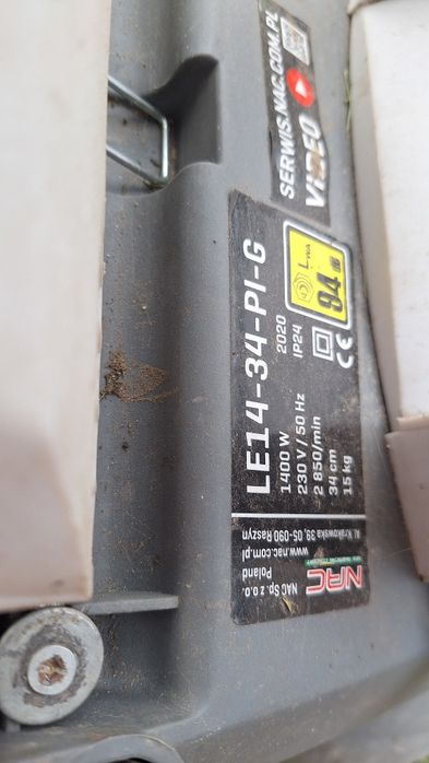 Kosiarka elekryczna Nac LE14-34 1400W