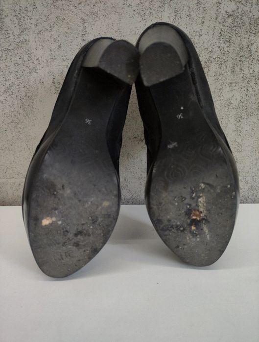 Botki alisha czarne 36