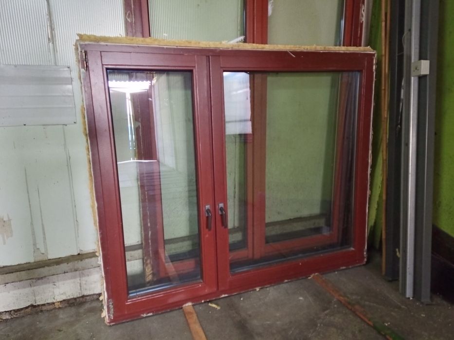 Okna drewniane z demontażu