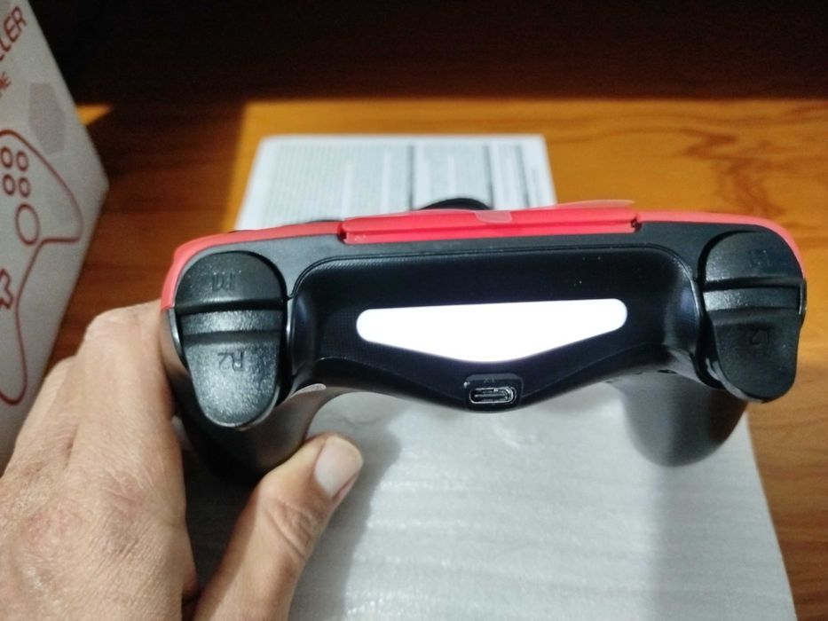 Comando NOVO PS4, PS3 e PC sem fios wireless Bluetooth, cabo incluído