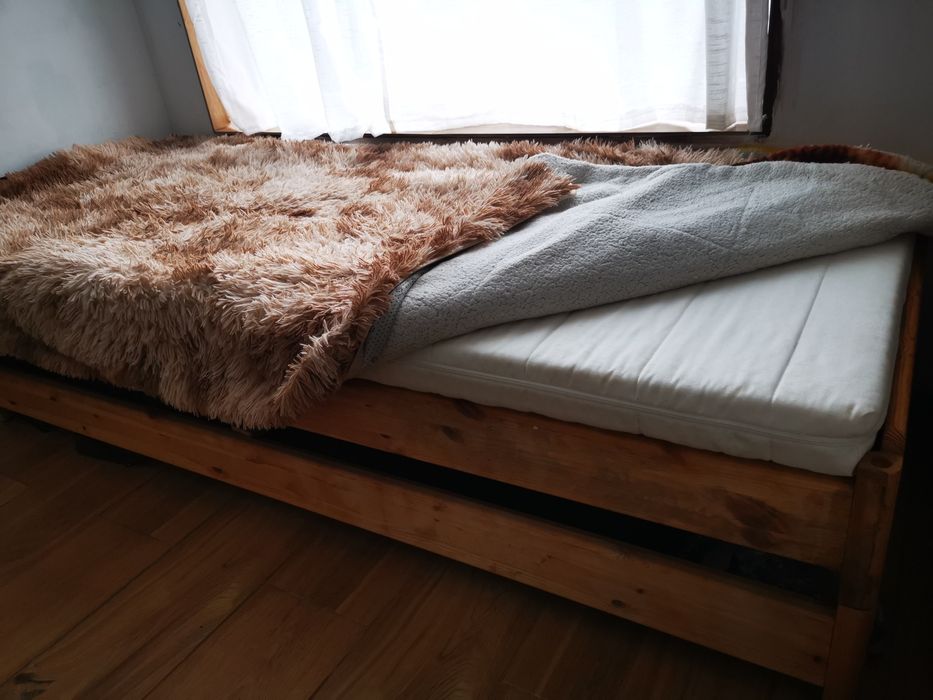 Cama dupla utaker com colchão