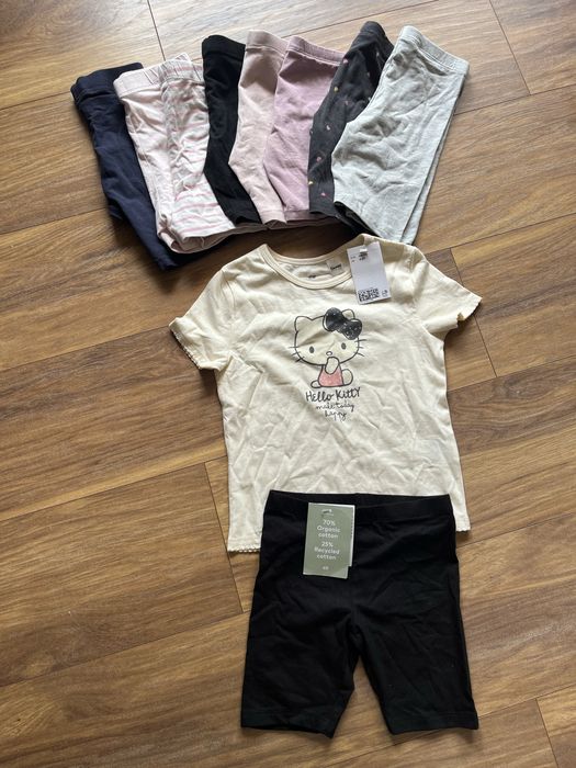 Kolarki bluzka tshirt 110 HM Sinsay