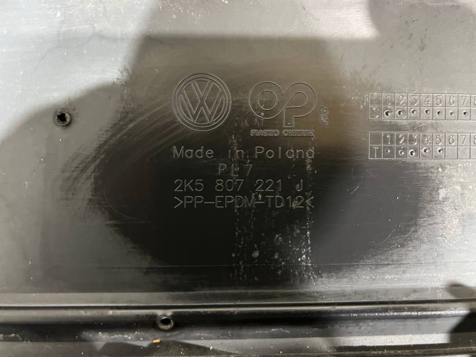 Бампер передний VW Caddy 3 ( 2015 2016 2017 2018 2019 г. ) 2K5807221J !!!