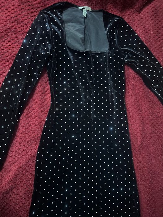 Sukienka z cekinami H&M