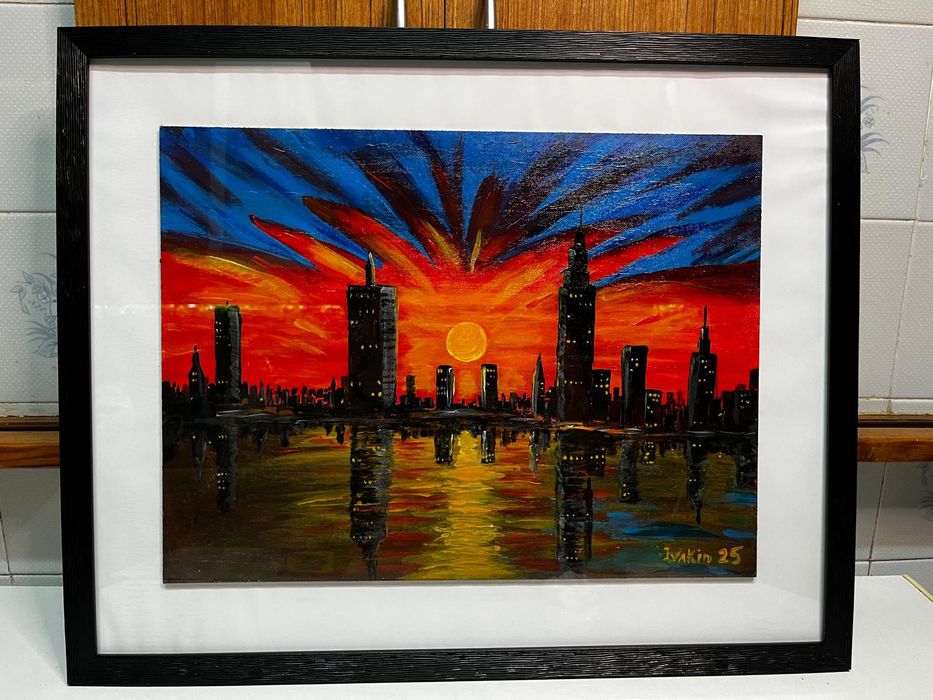 Quadro "Luzes de Manhattan"