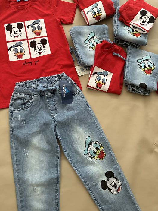 Дитячий костюм Mickey Mouse / Disney, футболка + джинси, новий