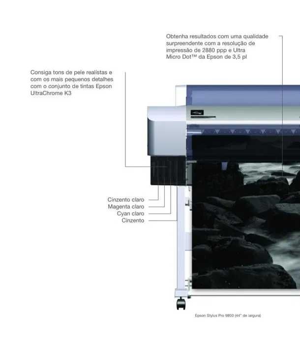 Epson Stylus Pro  9800 e 9880  42" Bem Cuidadas e Funcional