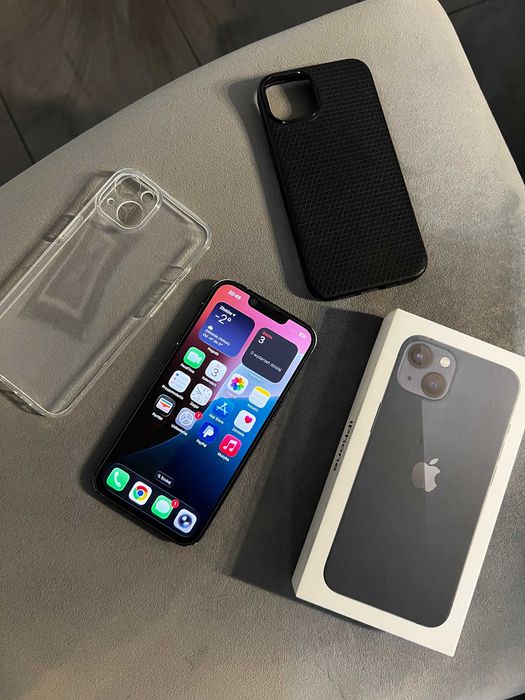 Telefon iPhone 13 128GB - 90% Baterii ! Etui,Pudełko