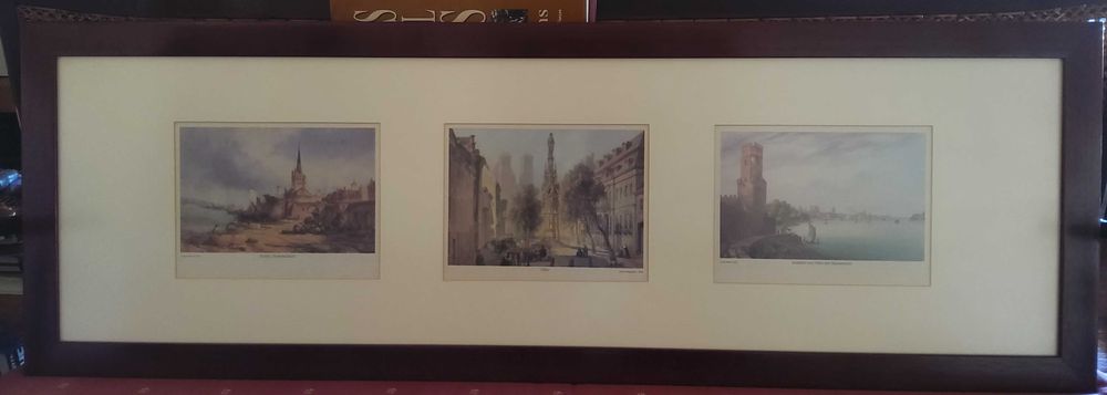 2 Frames with 3 Engravings429127347765268481