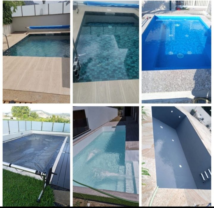 Piscinas construções em geral