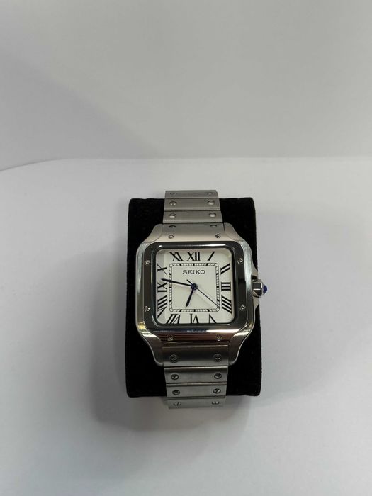 Zegarek Seiko Mod Santos Custom Watch Klasyczny