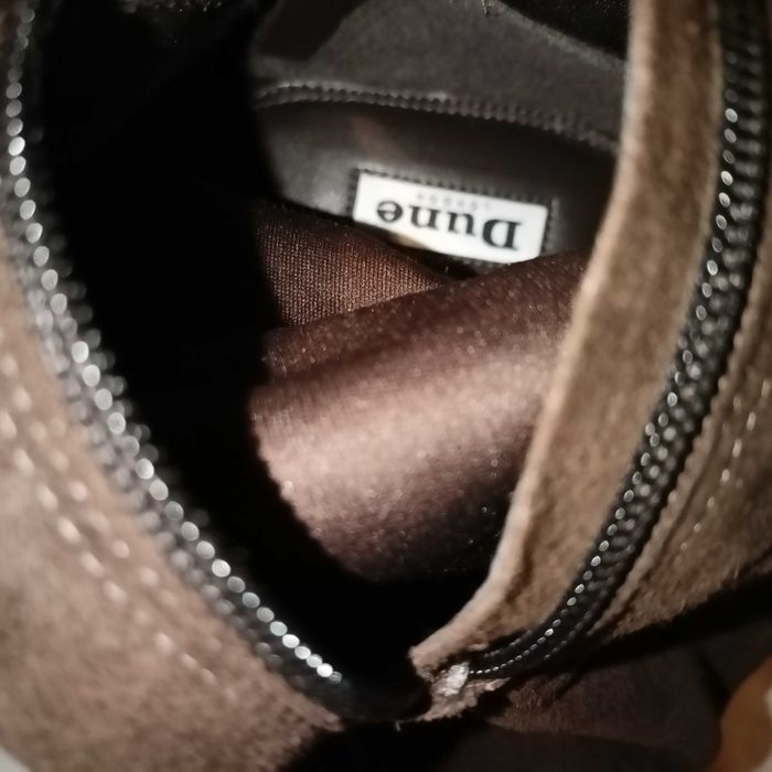 Dune London  kozaki roz. 39 - dł. wkł. 25 cm- skóra- stan bdb