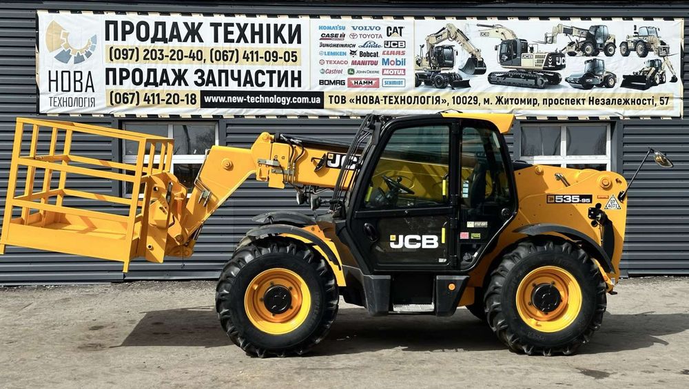 Телескопічний навантажувач jcb 535-95 2016 рік