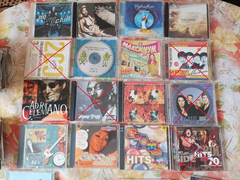 Диски CD  MP-3 Музыка