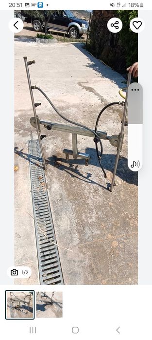 Barras  em muito bom estado