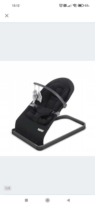 Leżaczek Bujaczek Nena chiaro Jak nowy