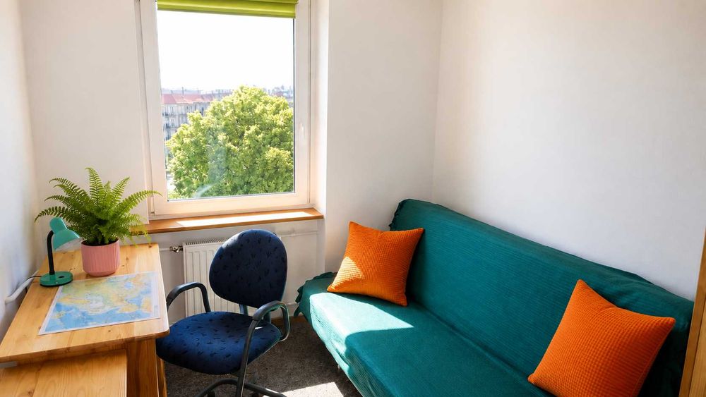Pokój dla studentki / młodej kobiety pracującej – centrum Szczecina, pl. Grunwaldzki
