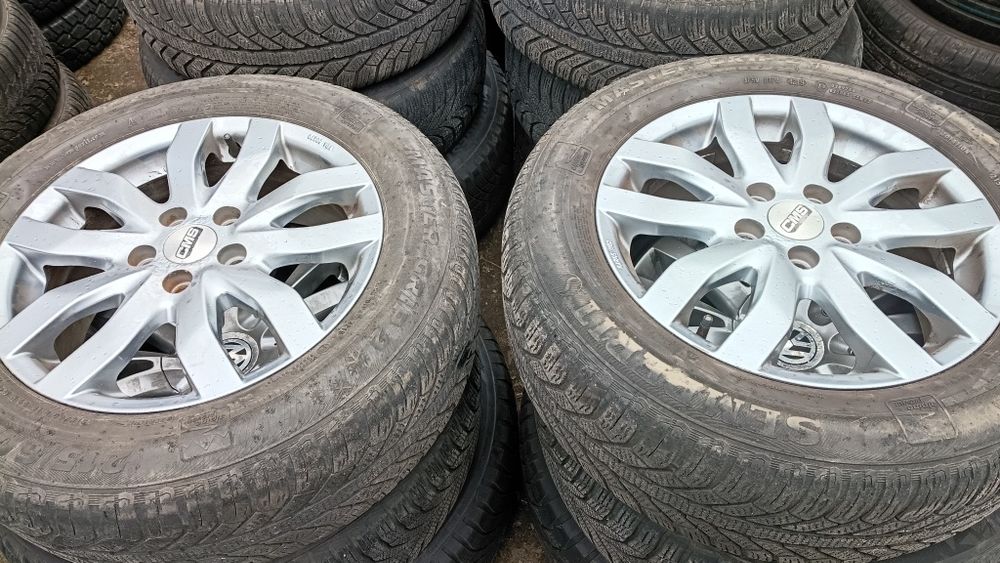 5 x 108 16 cali felgi aluminiowe z oponami zimowymi 5x108 16