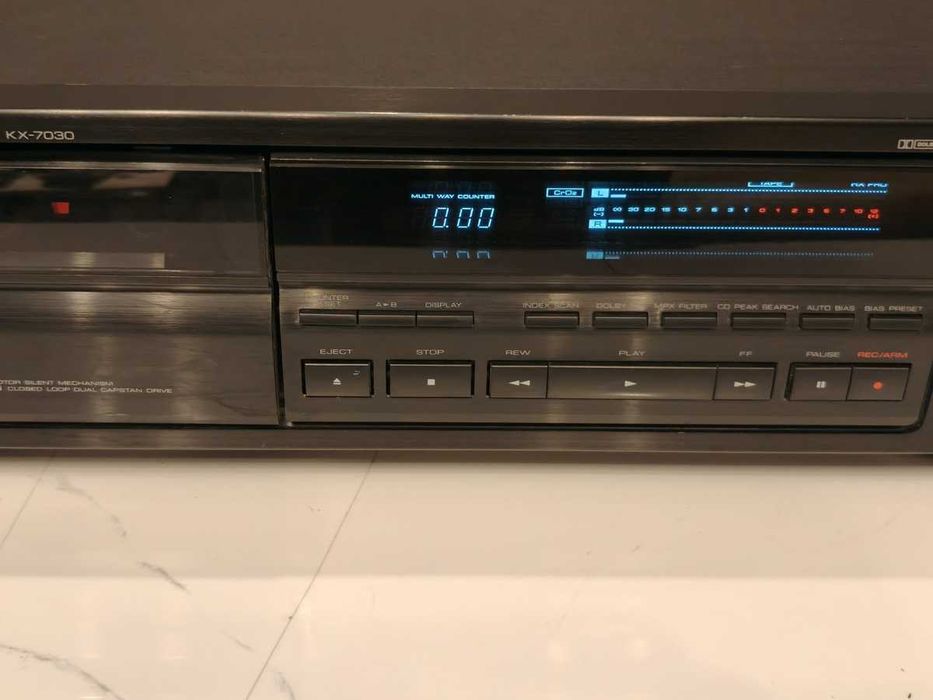 KENWOOD KX-7030 Magnetofon 3 głowicowy ! Wysoki model ! Do przeglądu
