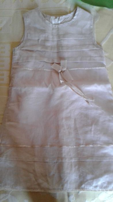 Vestido 3 anos em tecido tipo linho