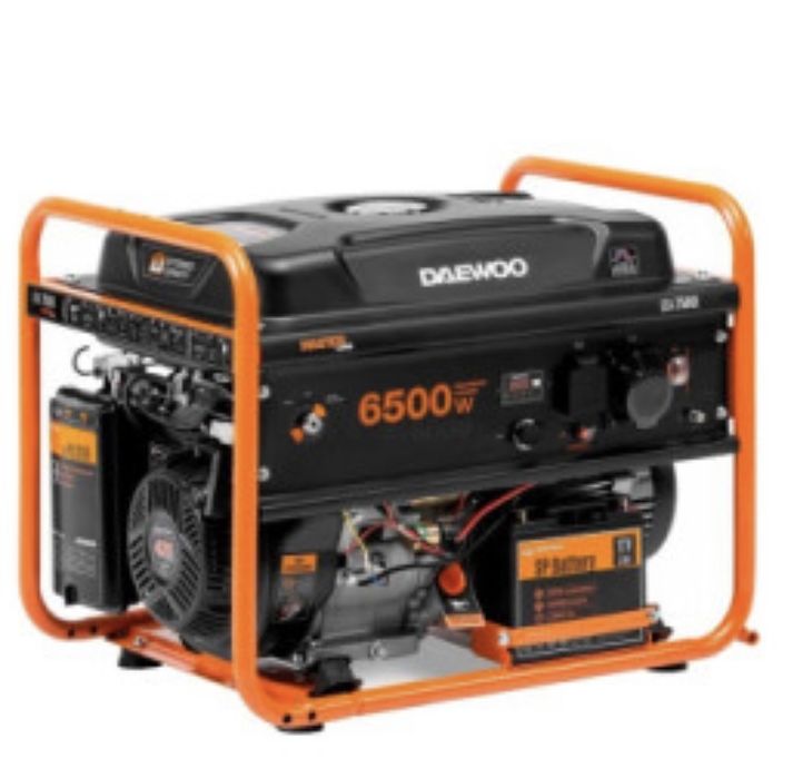 Продам бензиновий генератор 6,5квт