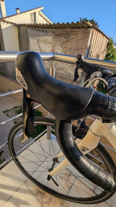 Bicicleta Estrada Carbono "Gios" - Tam M (1.75m) - Como Nova