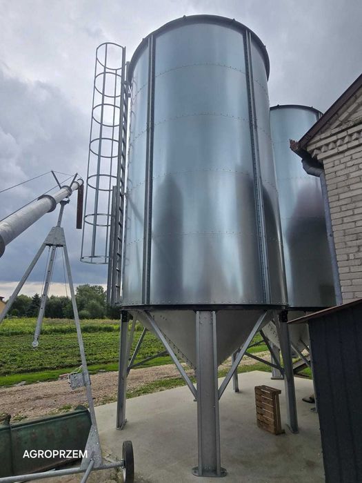 Silos lejowy zbożowy AS 25ton / zbiornik bin