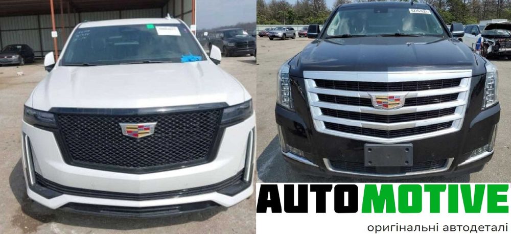 Cadillac Escalade  бампер передній задній, б/у запчастини розборка