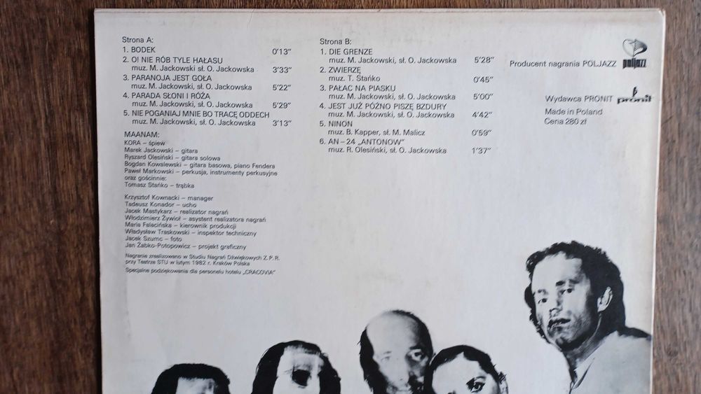 2 stare winyle MAANAM O! i "LIVE"