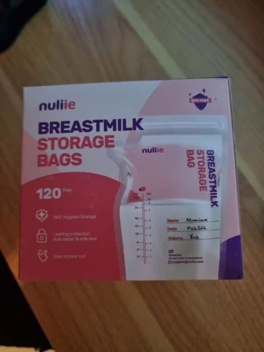 Sacos Leite Materno