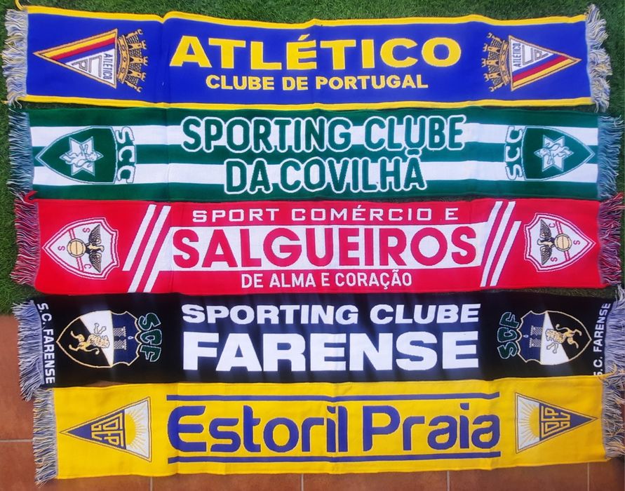 Cachecóis de futebol a vossa escolha