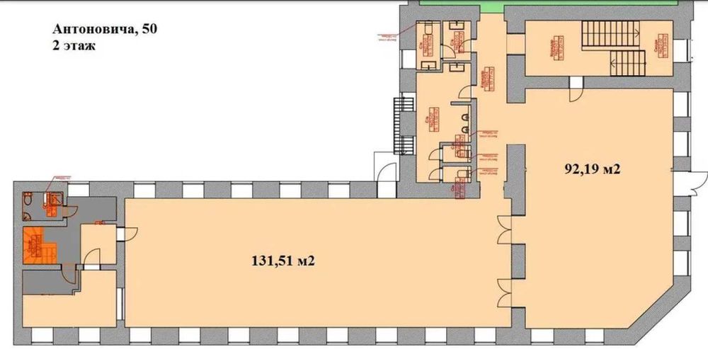 Без %! Супер фасад приміщення 320м Антоновича 50  Олімпійська!