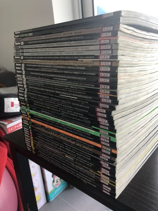 Colecção revistas Top Gear primeiros 38 números Português