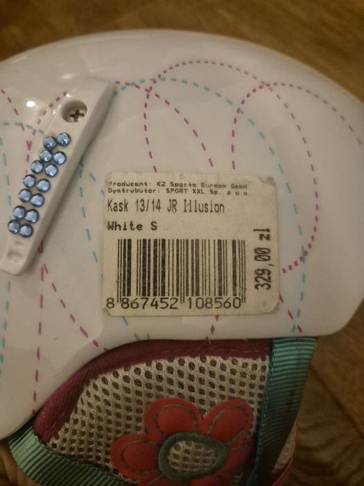 Kask nanarty snowboard dziewczęcy