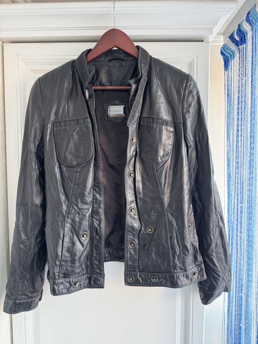 Кожанная Куртка Carnelli Италия