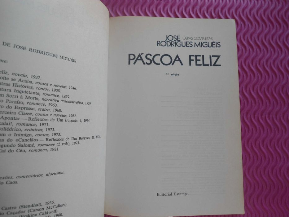 Páscoa Feliz por José Rodrigues Miguéis