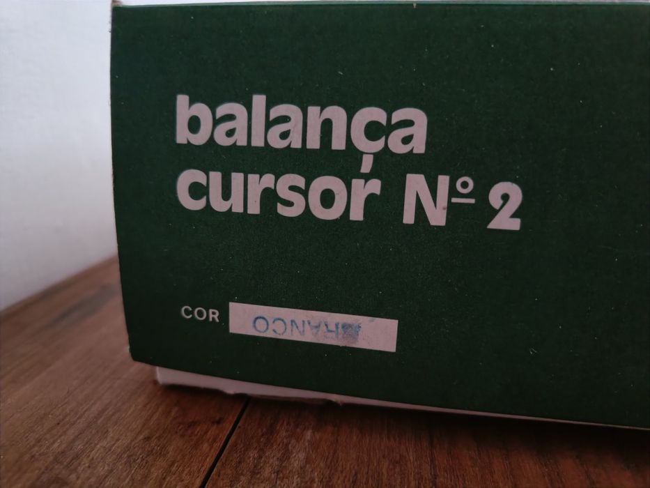 Balança cursor número 2