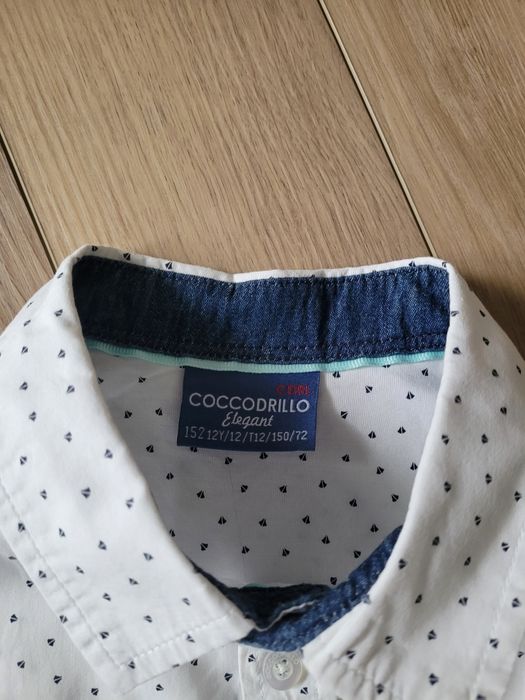 Koszula z krótki rękaw Coccodrillo rozmiar 152