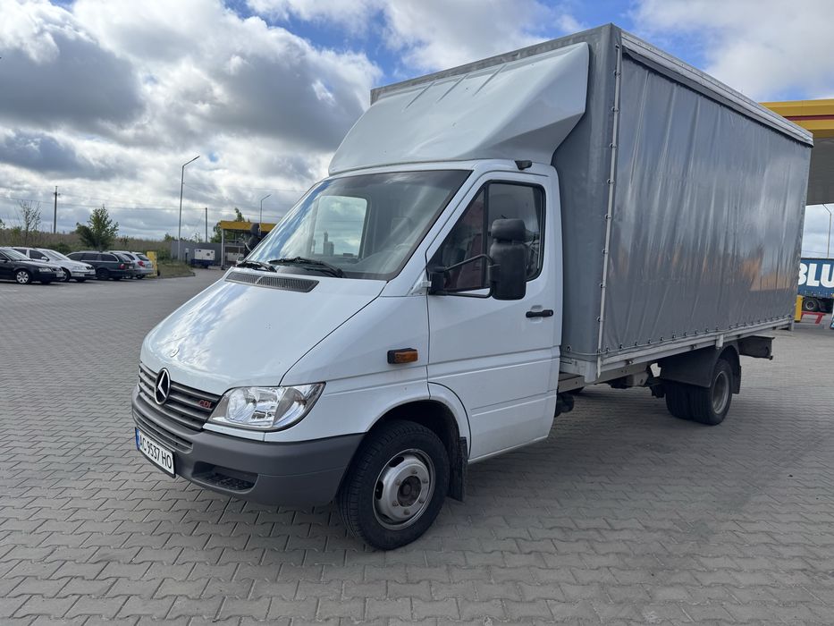 Мерседес спрінтер 416 sprinter 2.7 тентований